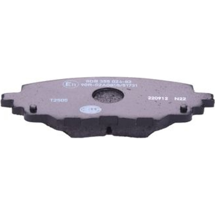 Hella 8DB 355 024-821 Bremsbelagsatz, Scheibenbremse