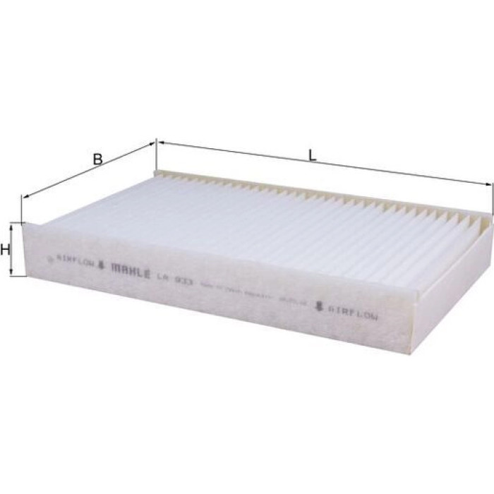 Knecht LA 933 Filter, Innenraumluft Knecht LA 933 Filter, Innenraumluft