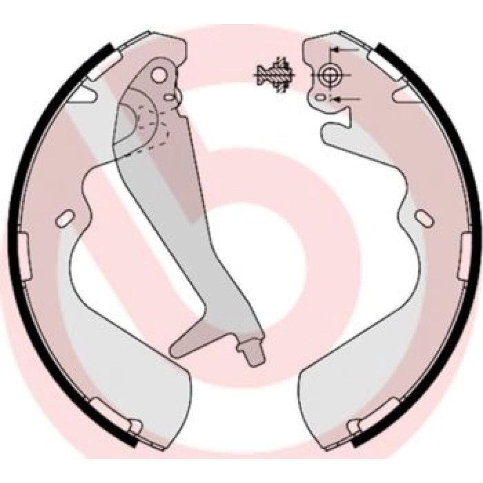 Brembo S 30 514 Bremsbackensatz ESSENTIAL LINE Brembo S 30 514 Bremsbackensatz ESSENTIAL LINE