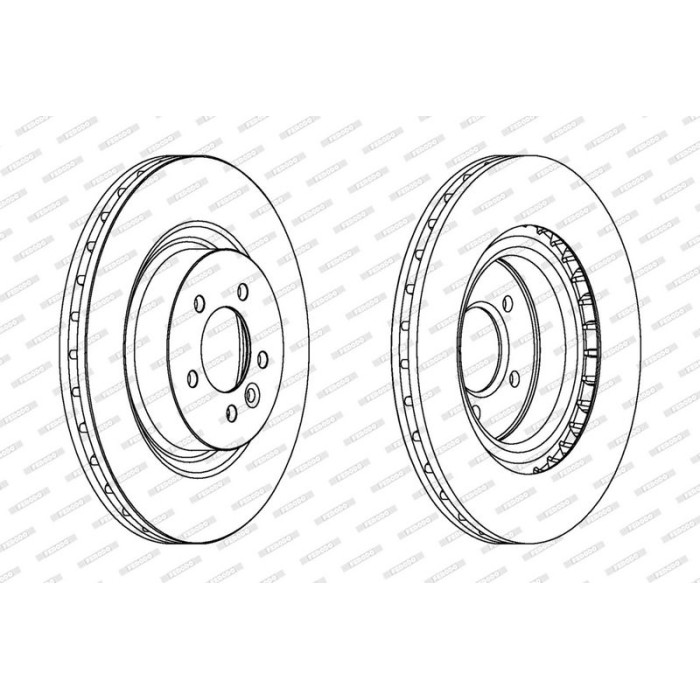 Ferodo DDF1434C-1 Bremsscheibe PREMIER Ferodo DDF1434C-1 Bremsscheibe PREMIER