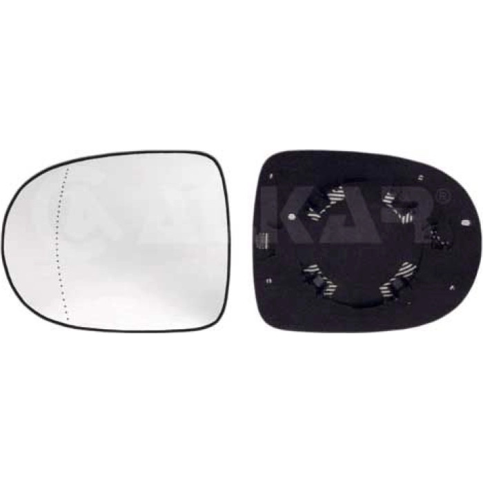 2x Alkar 6451176 Spiegelglas, Außenspiegel 2 x 2x Alkar 6451176 Spiegelglas, Außenspiegel 2 x