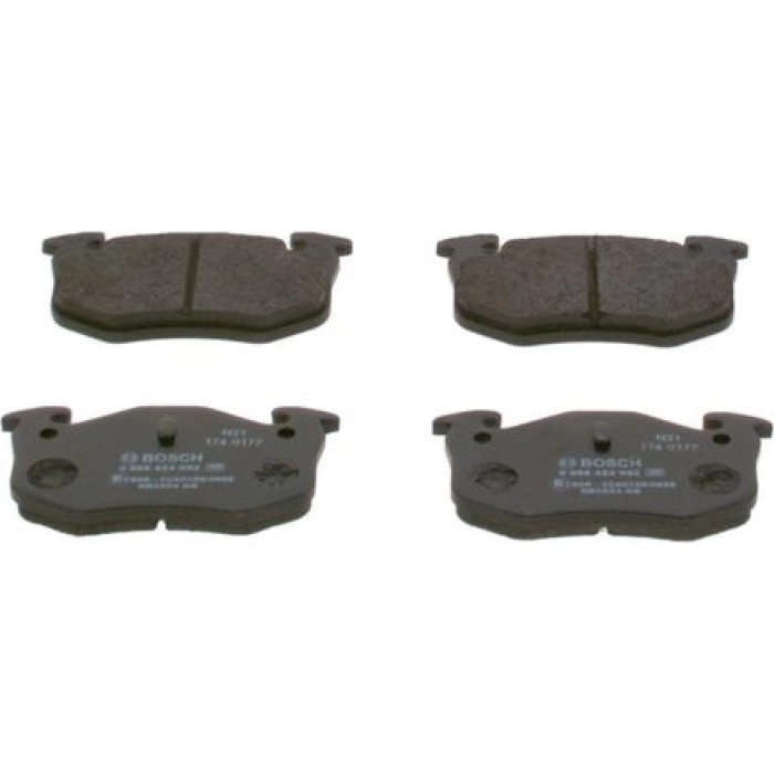 BOSCH 0 986 424 992 Bremsbelagsatz, Scheibenbremse