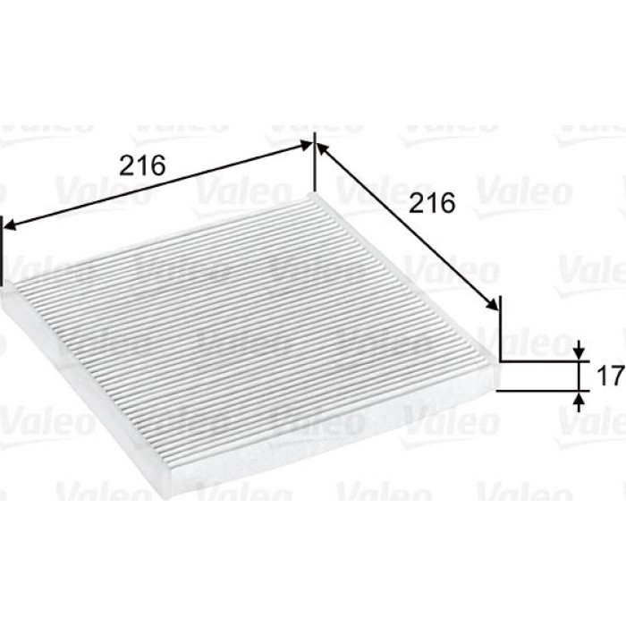 Valeo 698796 Filter, Innenraumluft ESSENTIAL
