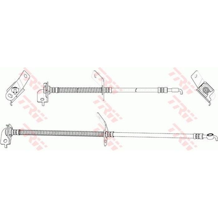 TRW PHD1058 Bremsschlauch