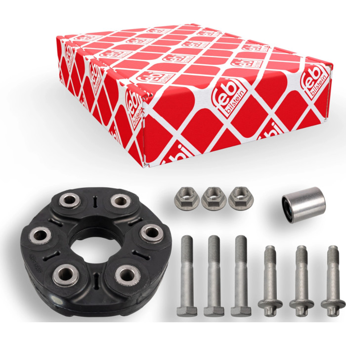 FEBI BILSTEIN 171174 Hardyscheibe Lochkreis-Ø: 105mm, hinten, Ø: 140mm, mit Schrauben FEBI BILSTEIN 171174 Hardyscheibe Lochkreis-Ø: 105mm, hinten, Ø: 140mm, mit Schrauben
