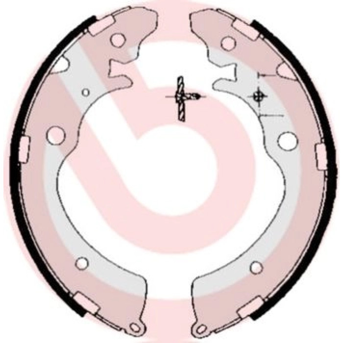 Brembo S 28 507 Bremsbackensatz ESSENTIAL LINE
