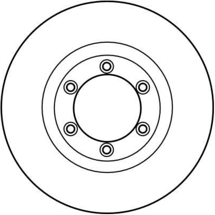 TRW DF4168 Bremsscheibe