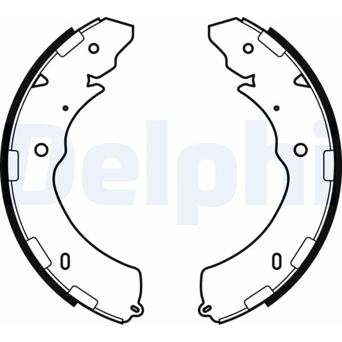 Delphi LS2064 Bremsbackensatz Delphi LS2064 Bremsbackensatz