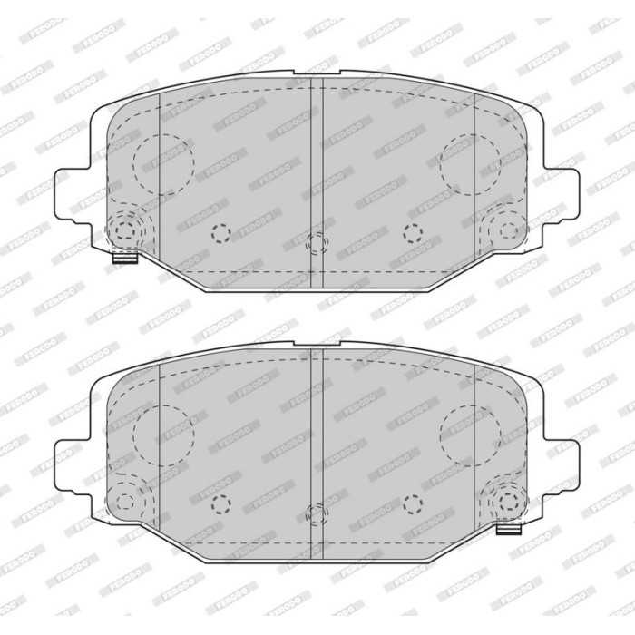 Ferodo FDB4778 Bremsbelagsatz, Scheibenbremse PREMIER ECO FRICTION Ferodo FDB4778 Bremsbelagsatz, Scheibenbremse PREMIER ECO FRICTION