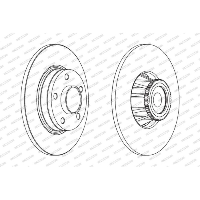 Ferodo DDF1623-1 Bremsscheibe PREMIER Ferodo DDF1623-1 Bremsscheibe PREMIER