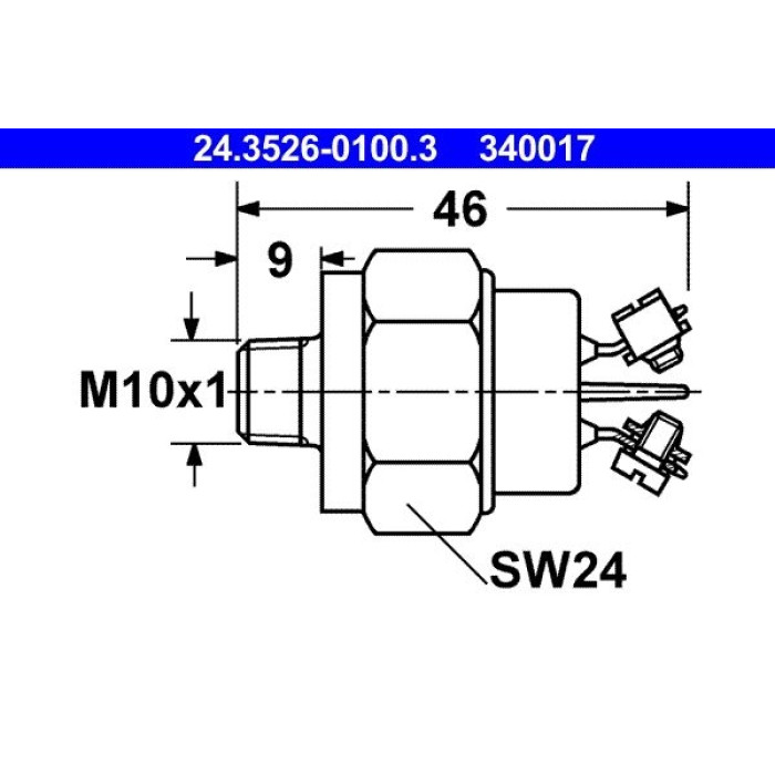 ATE 24.3526-0100.3 Bremslichtschalter ATE 24.3526-0100.3 Bremslichtschalter