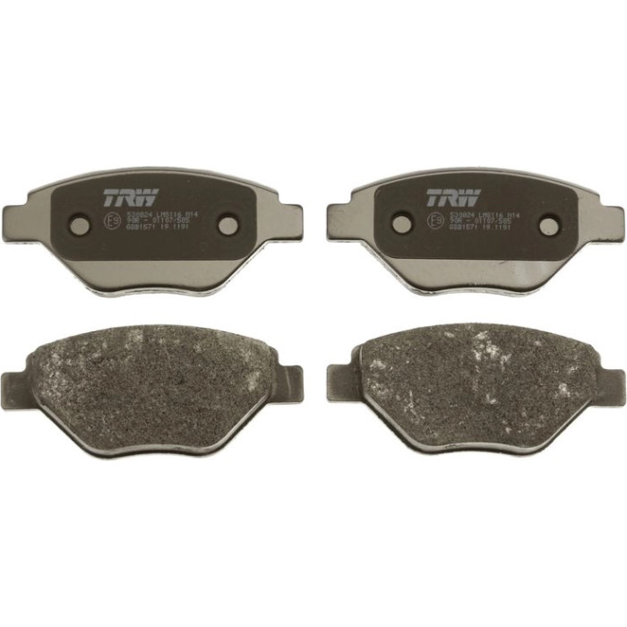 TRW GDB1571 Bremsbelagsatz, Scheibenbremse COTEC TRW GDB1571 Bremsbelagsatz, Scheibenbremse COTEC