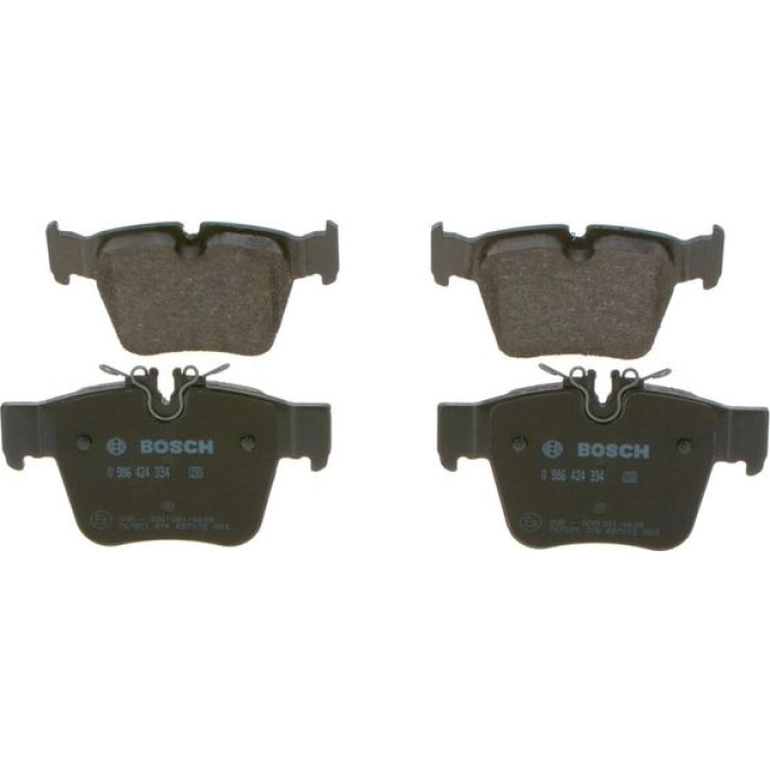BOSCH 0 986 424 334 Bremsbelagsatz, Scheibenbremse