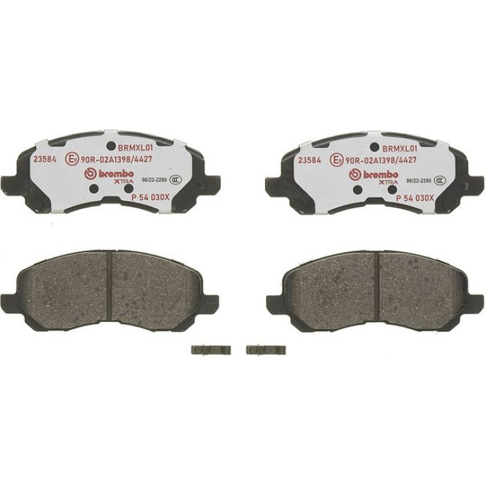 Brembo P 54 030X Bremsbelagsatz, Scheibenbremse XTRA LINE Brembo P 54 030X Bremsbelagsatz, Scheibenbremse XTRA LINE