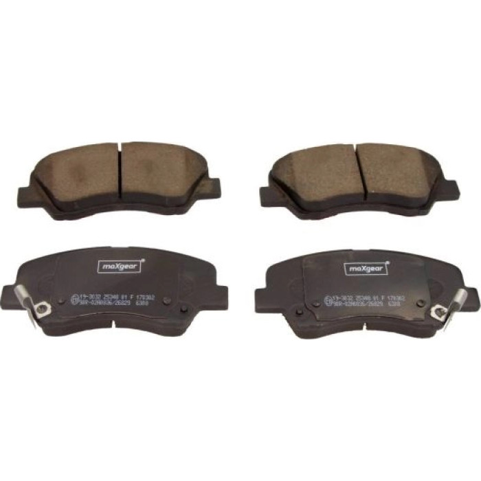 Maxgear 19-3032 Bremsbelagsatz, Scheibenbremse