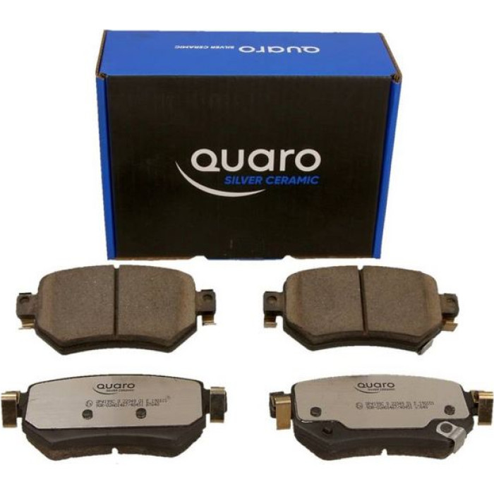QUARO QP4199C Bremsbelagsatz, Scheibenbremse SILVER CERAMIC