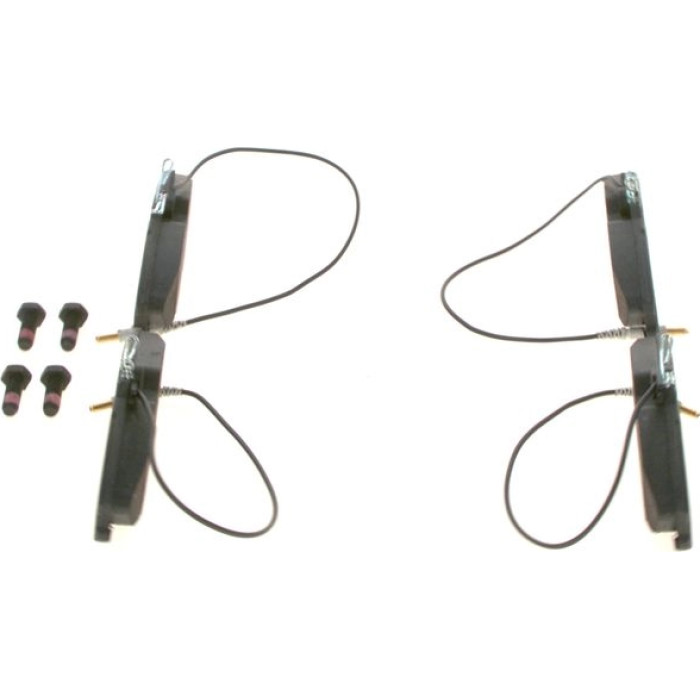 BOSCH 0 986 424 227 Bremsbelagsatz, Scheibenbremse BOSCH 0 986 424 227 Bremsbelagsatz, Scheibenbremse