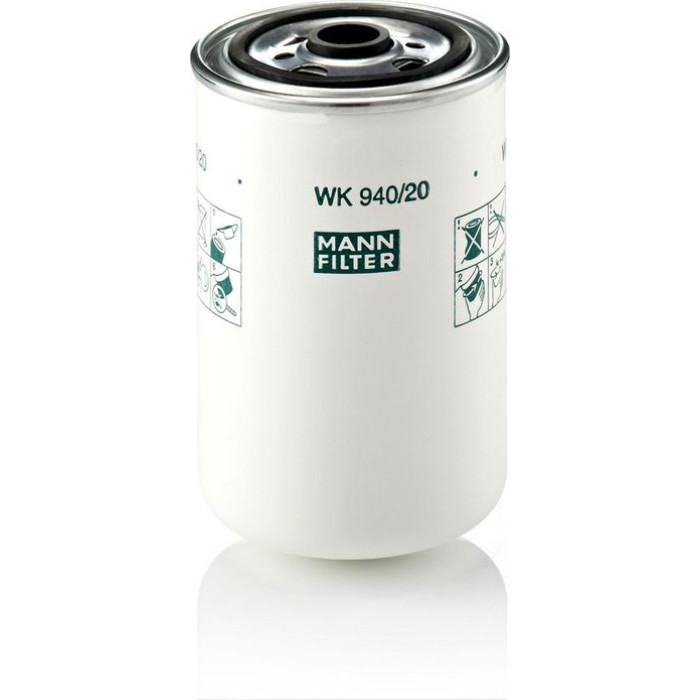 Mann-Filter WK 940/20 Kraftstofffilter Mann-Filter WK 940/20 Kraftstofffilter
