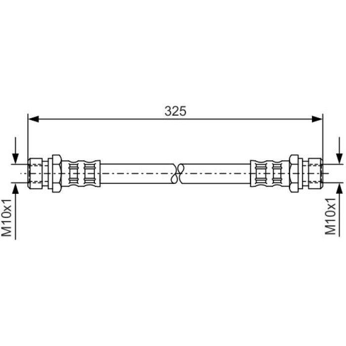BOSCH 1 987 476 177 Bremsschlauch