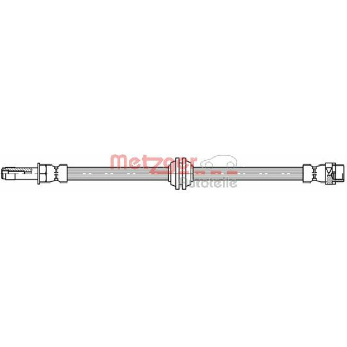Metzger 4114072 Bremsschlauch Metzger 4114072 Bremsschlauch