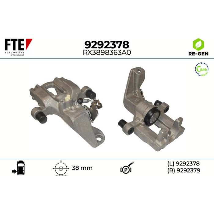 FTE 9292378 Bremssattel