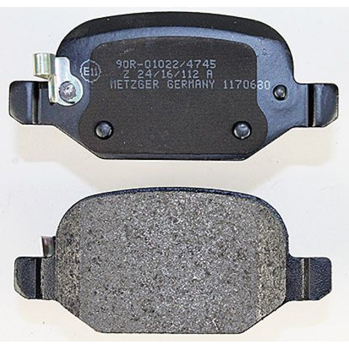 Metzger 1170680 Bremsbelagsatz, Scheibenbremse Metzger 1170680 Bremsbelagsatz, Scheibenbremse