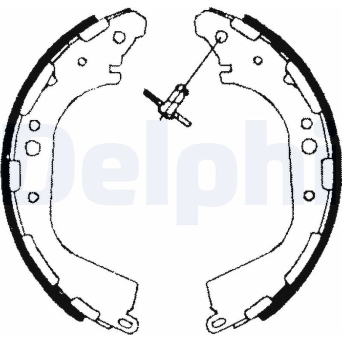 Delphi LS1709 Bremsbackensatz