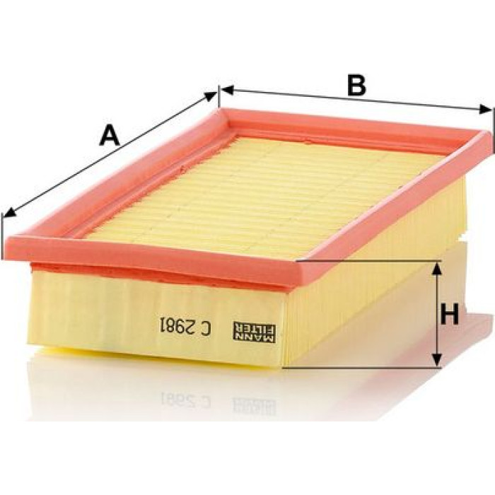 MANN-FILTER C 2981 Luftfilter