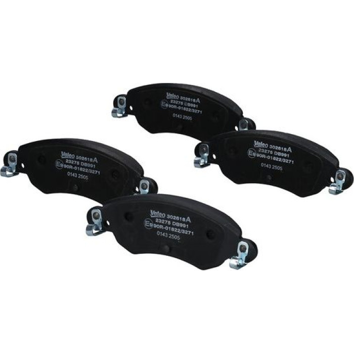 Valeo 302618A Bremsbelagsatz, Scheibenbremse EXPERT Valeo 302618A Bremsbelagsatz, Scheibenbremse EXPERT