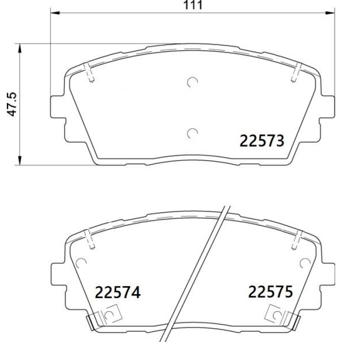 Brembo P 30 115 Bremsbelagsatz, Scheibenbremse PRIME LINE Brembo P 30 115 Bremsbelagsatz, Scheibenbremse PRIME LINE