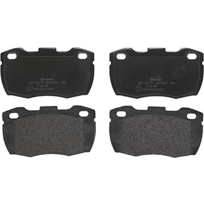 Brembo P 44 005 Bremsbelagsatz, Scheibenbremse PRIME LINE Brembo P 44 005 Bremsbelagsatz, Scheibenbremse PRIME LINE
