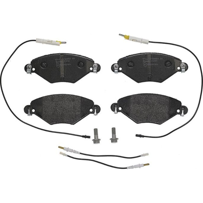 Brembo P 61 071 Bremsbelagsatz, Scheibenbremse PRIME LINE