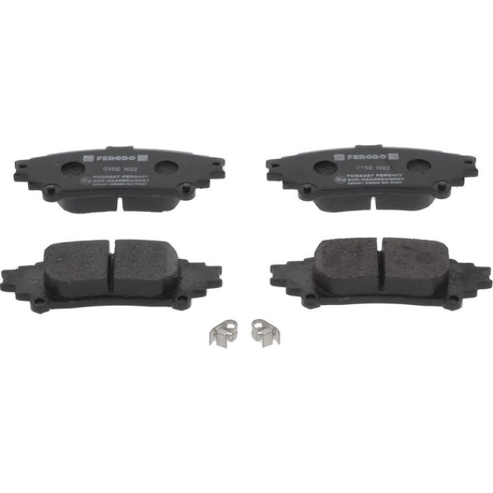 Ferodo FDB5237 Bremsbelagsatz, Scheibenbremse PREMIER ECO FRICTION Ferodo FDB5237 Bremsbelagsatz, Scheibenbremse PREMIER ECO FRICTION