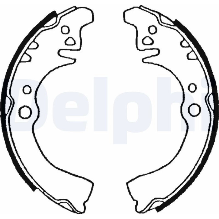 Delphi LS1509 Bremsbackensatz