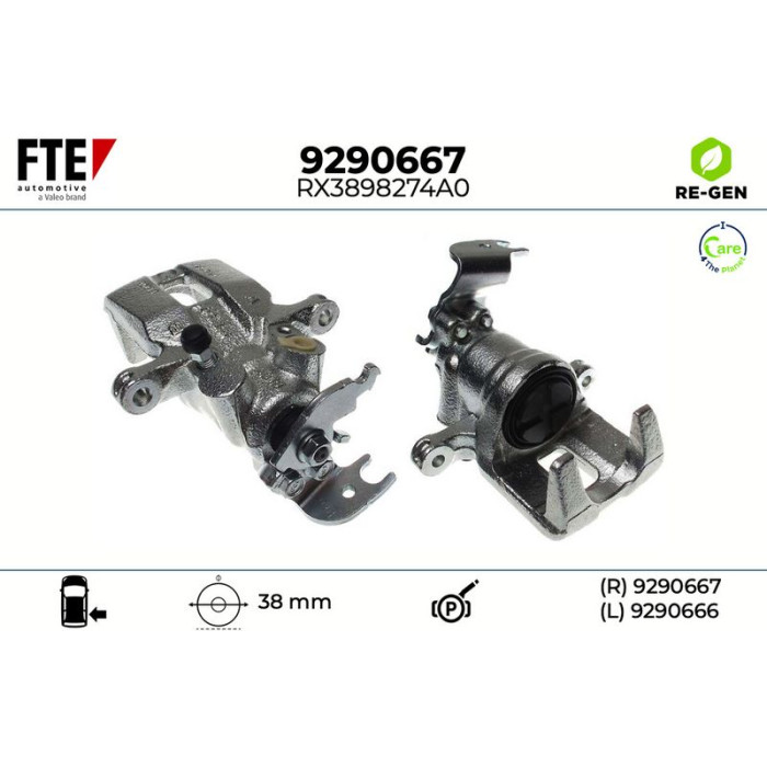 FTE 9290667 Bremssattel FTE 9290667 Bremssattel