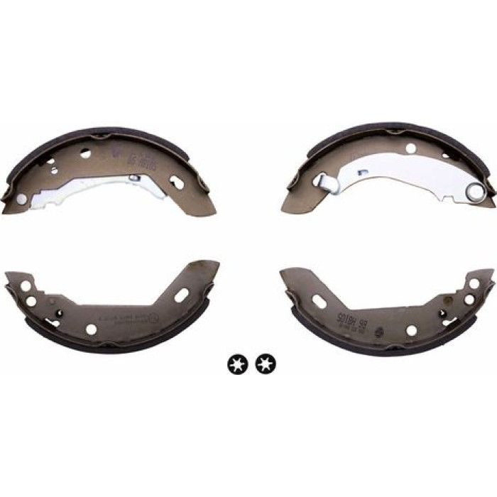 Hella 8DB 355 000-651 Bremsbackensatz Hella 8DB 355 000-651 Bremsbackensatz