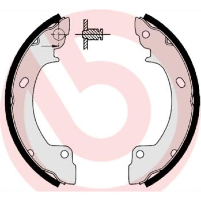 Brembo S 30 506 Bremsbackensatz ESSENTIAL LINE