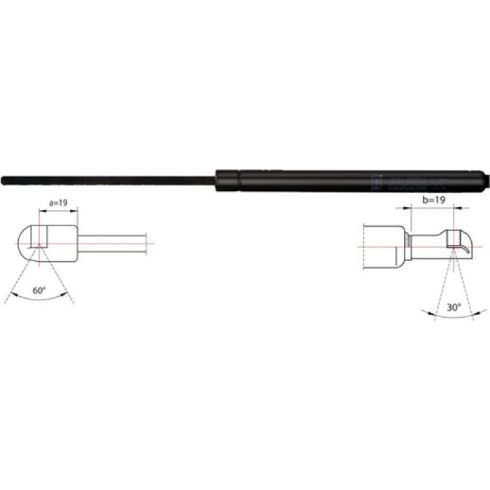 Gasfeder, Koffer-/Laderaum 2110418 Gasfeder, Koffer-/Laderaum 2110418