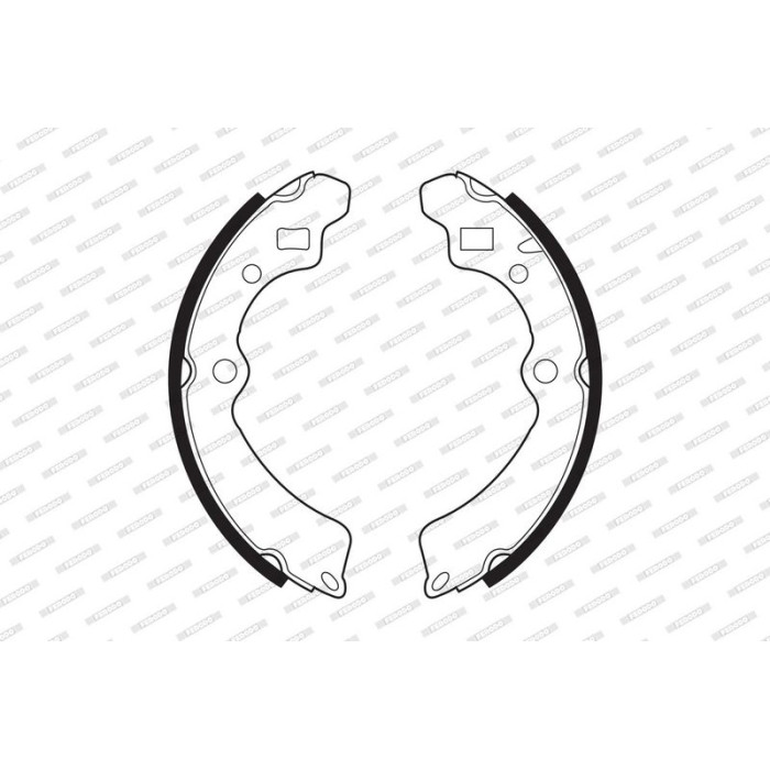Ferodo FSB340 Bremsbackensatz PREMIER Ferodo FSB340 Bremsbackensatz PREMIER