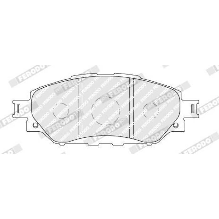 Ferodo FDB4936 Bremsbelagsatz, Scheibenbremse PREMIER ECO FRICTION Ferodo FDB4936 Bremsbelagsatz, Scheibenbremse PREMIER ECO FRICTION