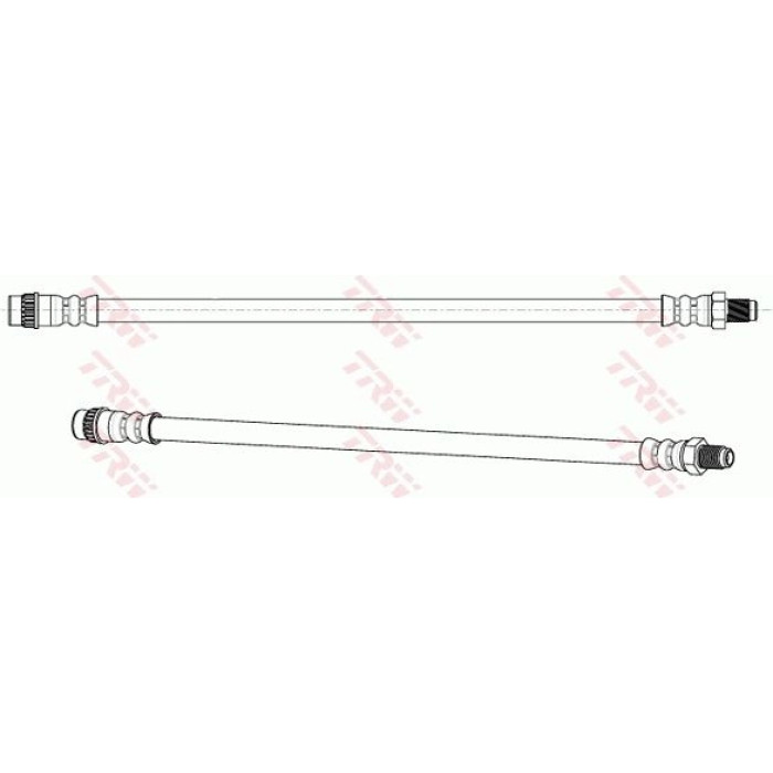 TRW PHA243 Bremsschlauch