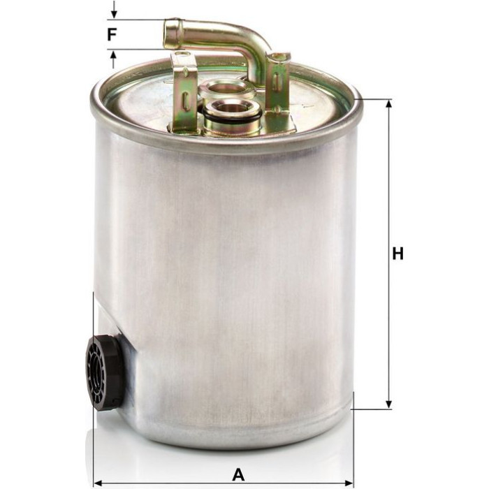 Mann-Filter WK 842/19 Kraftstofffilter