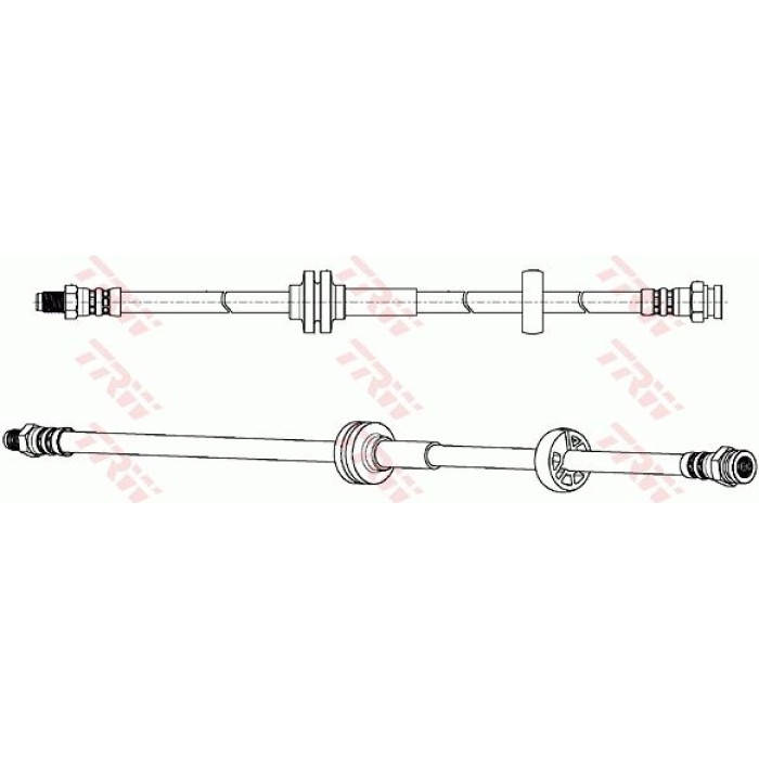 TRW PHB636 Bremsschlauch TRW PHB636 Bremsschlauch