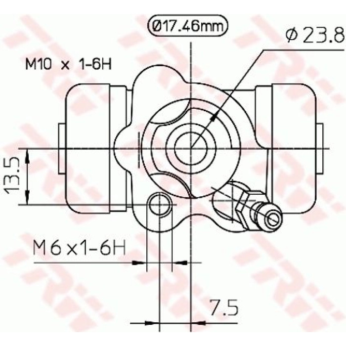 TRW BWA154 Radbremszylinder TRW BWA154 Radbremszylinder