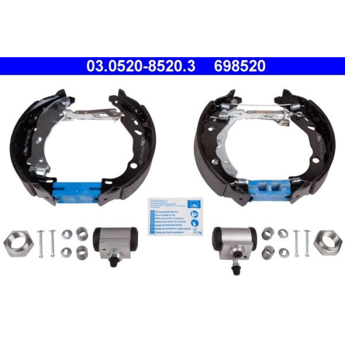 ATE 03.0520-8520.3 Bremsbackensatz Original TopKit ATE 03.0520-8520.3 Bremsbackensatz Original TopKit