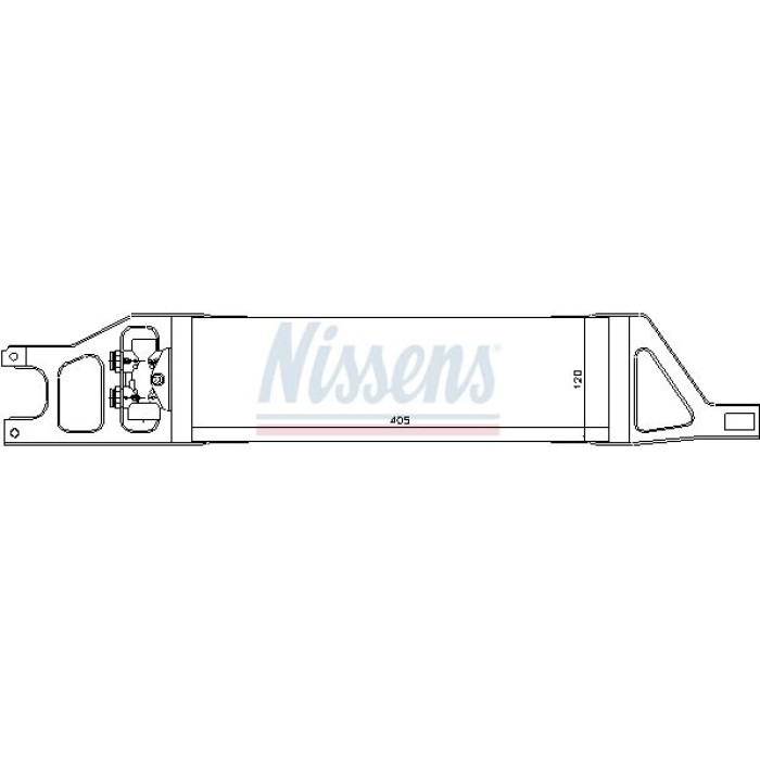 Nissens 90619 Ölkühler, Automatikgetriebe Nissens 90619 Ölkühler, Automatikgetriebe