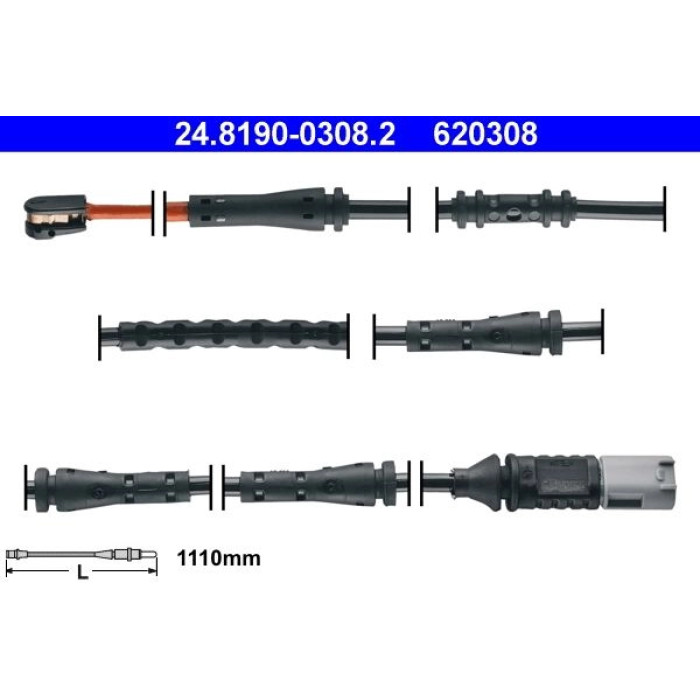 ATE 24.8190-0308.2 Warnkontakt, Bremsbelagverschleiß ATE 24.8190-0308.2 Warnkontakt, Bremsbelagverschleiß