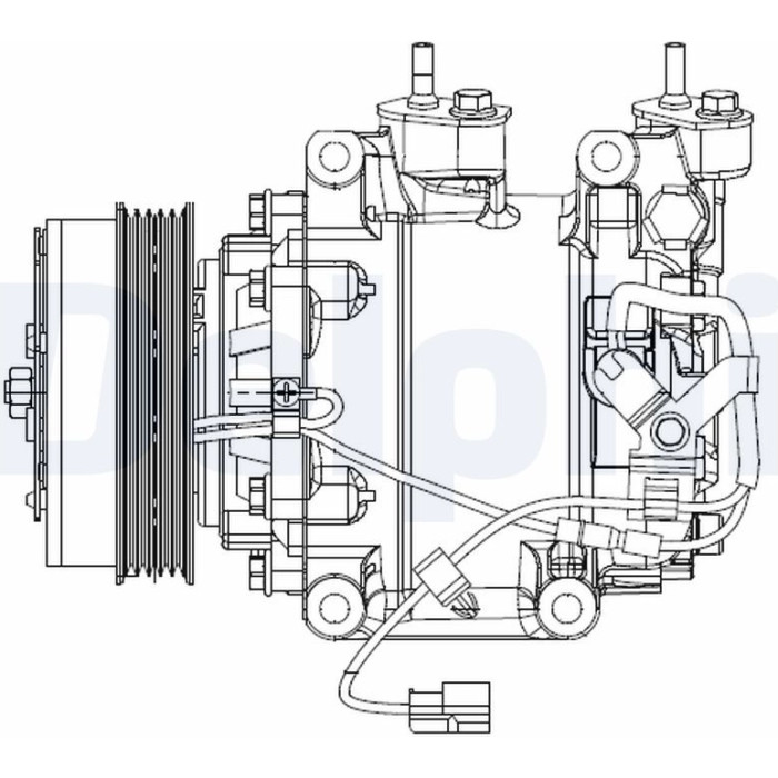 Delphi CS20510 Kompressor, Klimaanlage Delphi CS20510 Kompressor, Klimaanlage