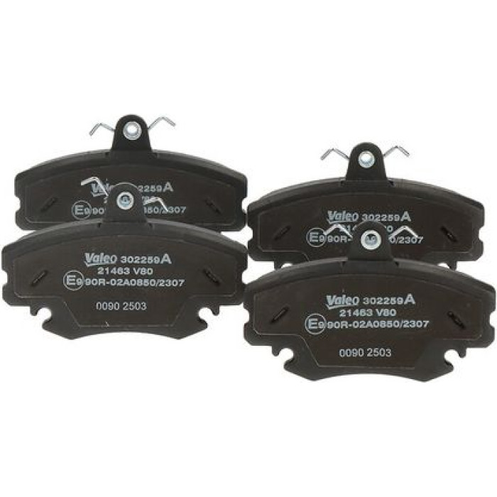 Valeo 302259A Bremsbelagsatz, Scheibenbremse EXPERT