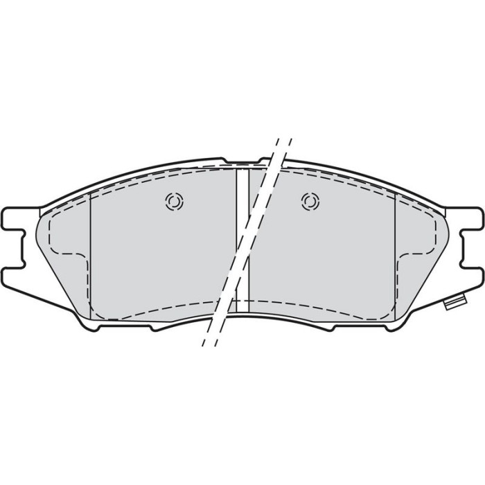 Valeo 598747 Bremsbelagsatz, Scheibenbremse Valeo 598747 Bremsbelagsatz, Scheibenbremse